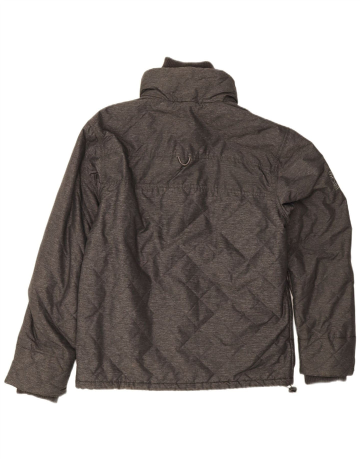 Superdry ženska jakna s vjetrovkom UK 18 XL sivi najlon
