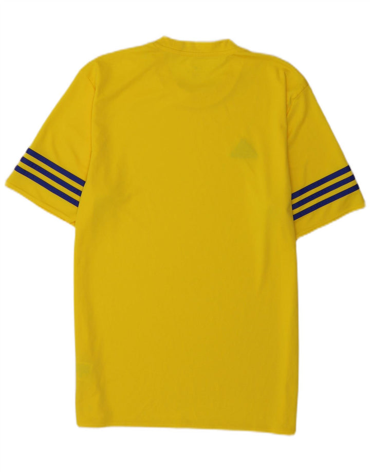 Adidas muška Climalite majica kratkih rukava Srednje žuti poliester