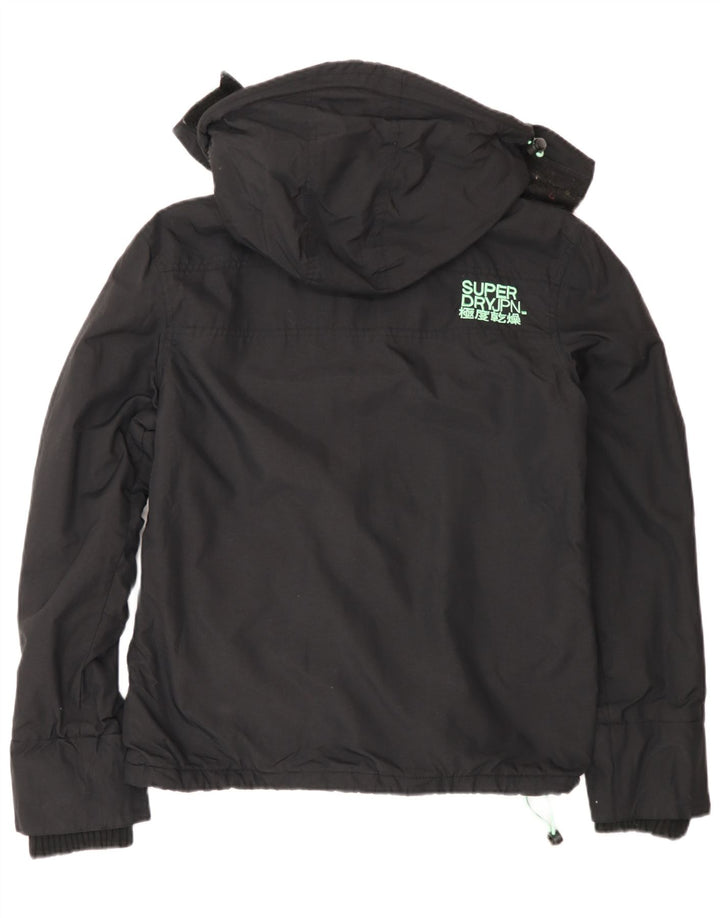 Superdry ženska jakna s vjetrovkom UK 14 srednje crna