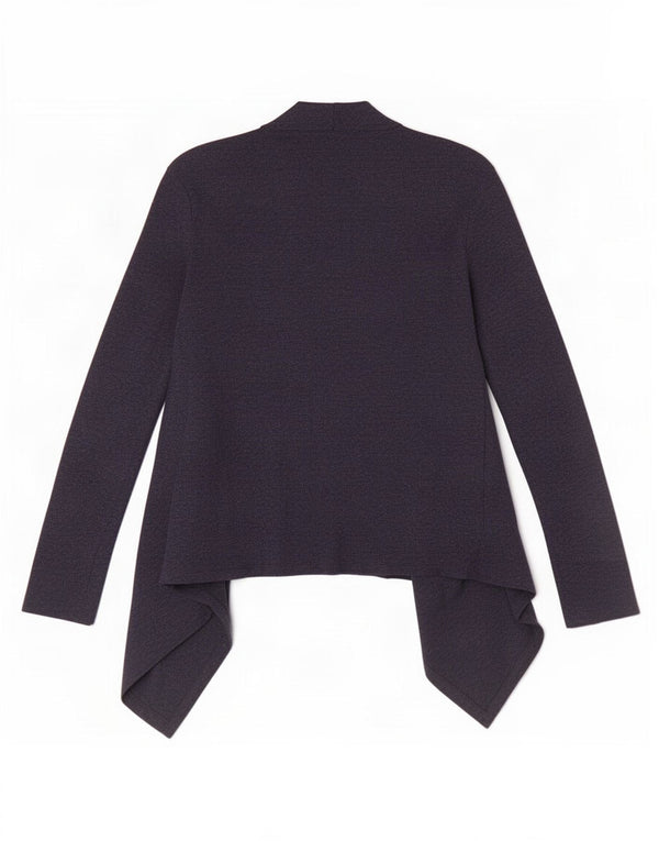 Marks & Spencer ženski gornji dio bluze dugih rukava UK 8 Small tamnoplavi gingham