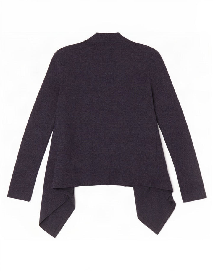 Marks & Spencer ženski gornji dio bluze dugih rukava UK 8 Small tamnoplavi gingham