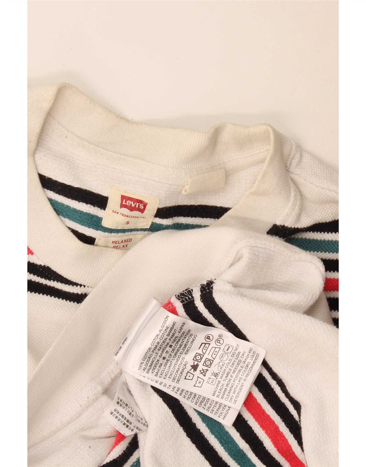 Levi's muška opuštena majica s malim pamučnim bijelim prugama