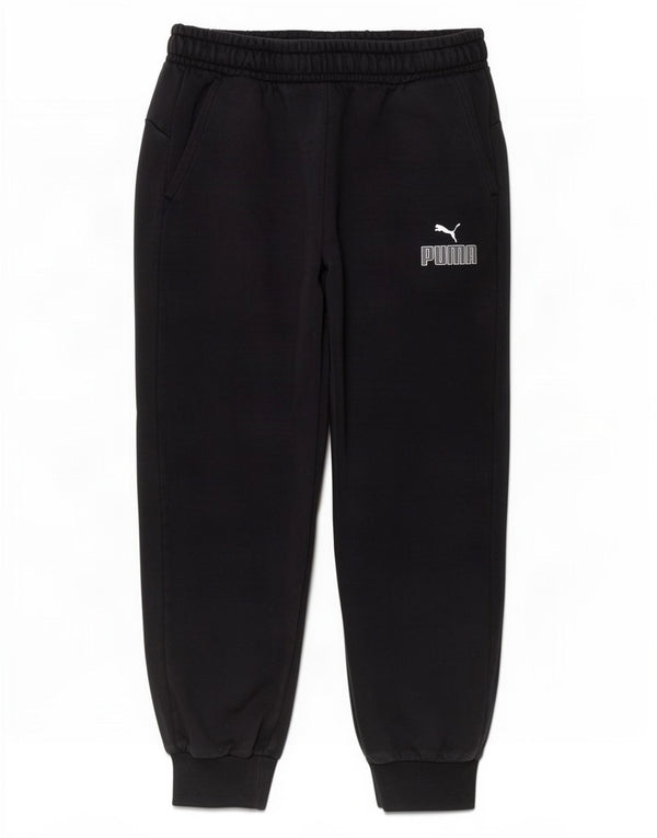 Puma Ženska trenirka Hlače Joggers UK 14 Srednje tamnoplavi pamuk