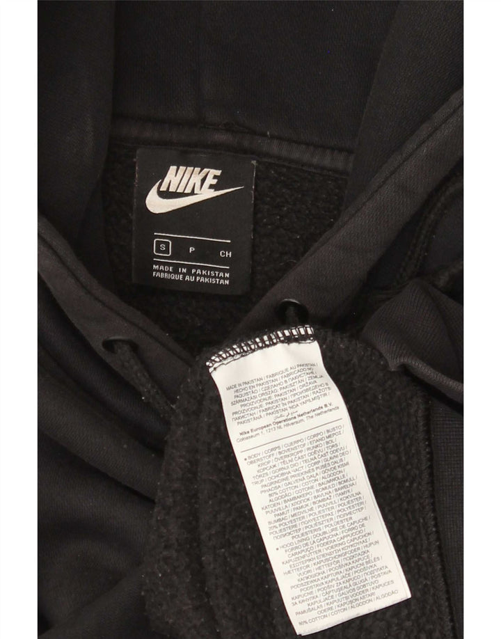 Nike Ženska majica s kapuljačom Mali crni pamuk