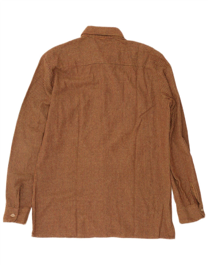 NORTONS Muška košulja od flanela IT 50 srednje smeđe pruge