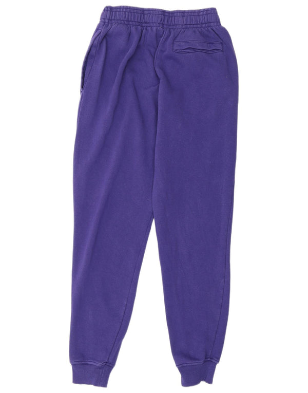 Under Armour Ženska trenirka Hlače Joggers UK 12 Srednje ljubičasti pamuk