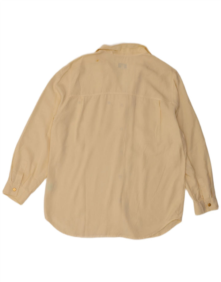 Gio Anna Ženska košulja IT 46 Large Off White Tencel