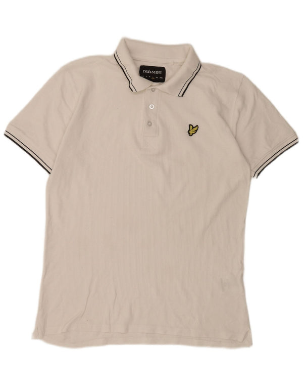 Lyle & Scott muška polo majica s velikim pamučnim bijelim prugama