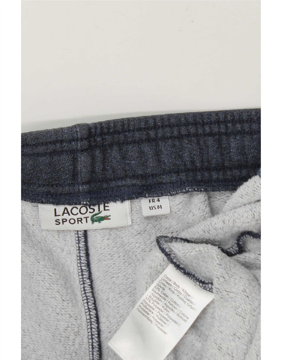 Lacoste muške trenirke Hlače Joggers Veličina 4 Srednje tamnoplave s flekama