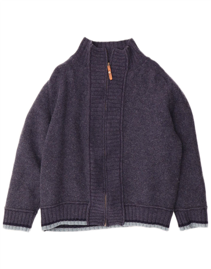 FAT FACE Ženski kardigan pulover UK 18 XL tamnoplava vuna