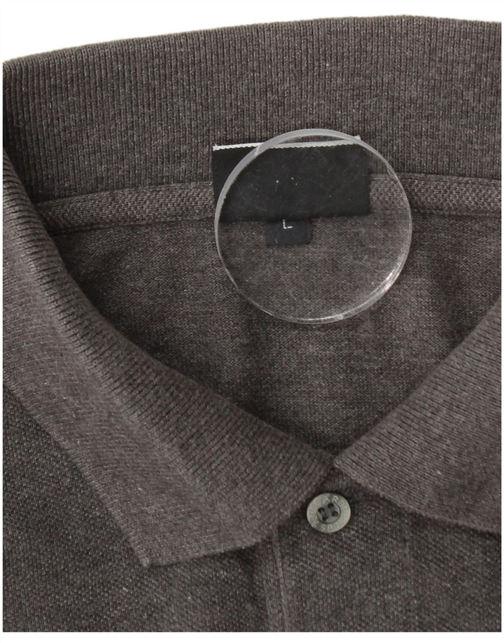 TRUSSARDI muška polo majica velika siva pamuk