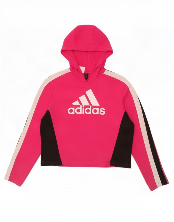 Adidas kratke majice s kapuljačom za djevojčice, 13-14 godina, ružičaste boje