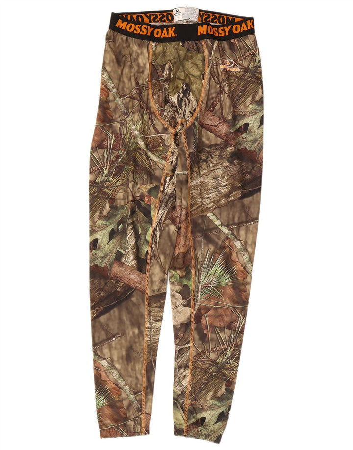 Mossy Oak muške grafičke tajice Srednji kaki kamuflažni poliester