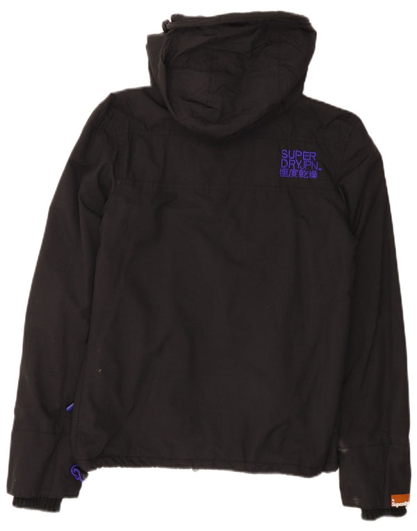 Superdry ženska jakna vjetrovka The Windcheater Graphic UK 2 2XS crna