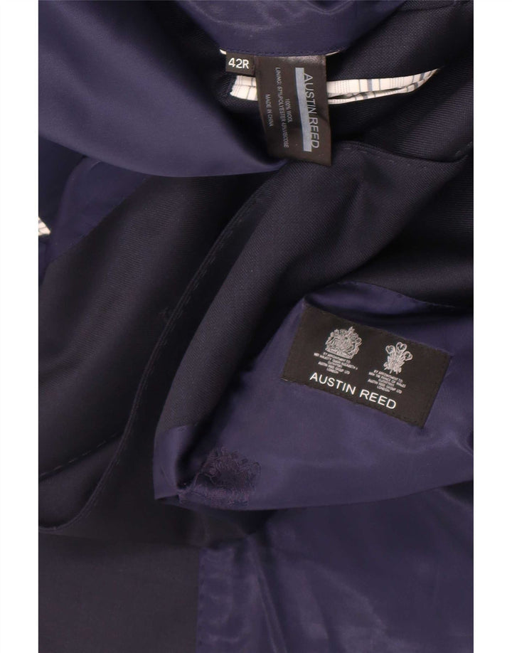 Austin Reed muška jakna s 2 gumba UK 42 XL tamnoplava vuna