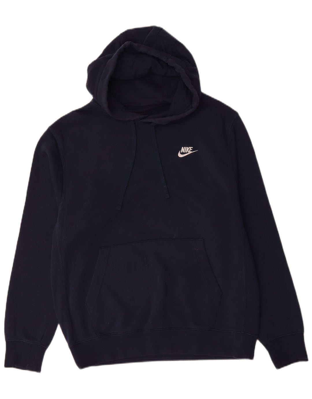 Nike muška majica s kapuljačom Srednje tamnoplavi pamuk