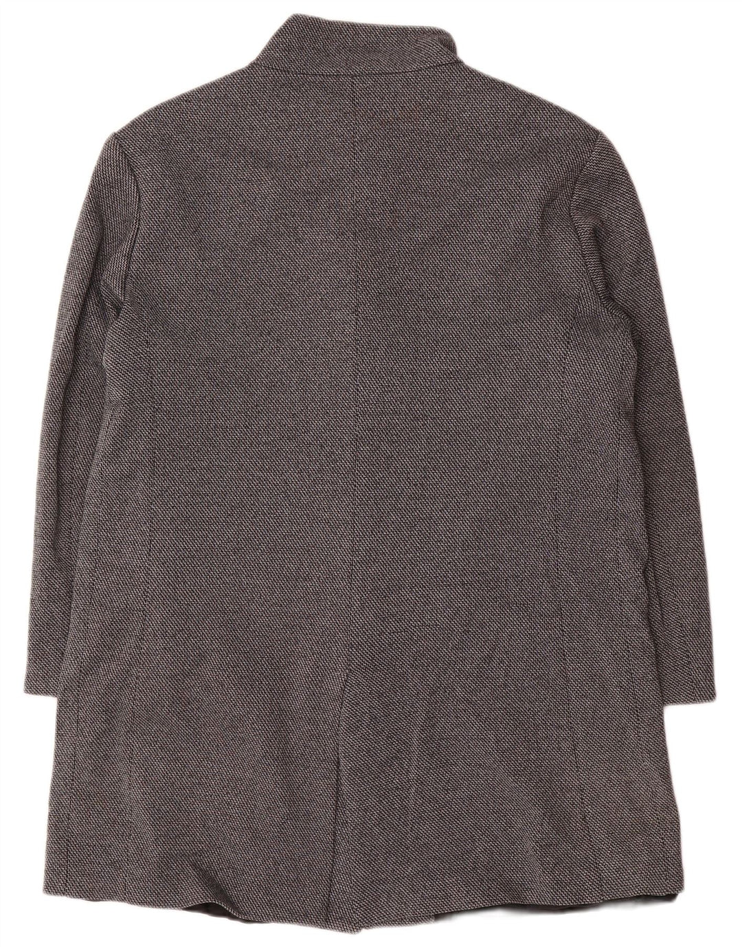 Zara muški kaput UK 40 Large Grey Chevron Cotton