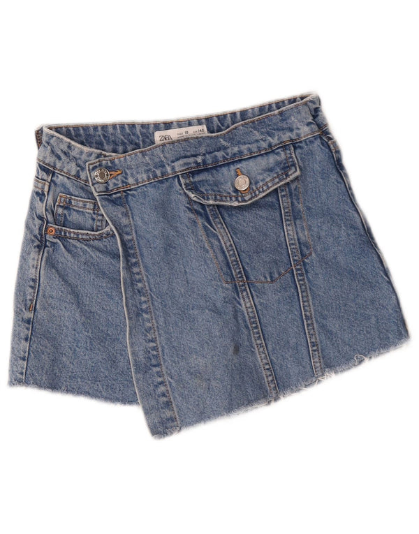 Traper kratke hlače Zara za djevojčice 9-10 godina W24 plave