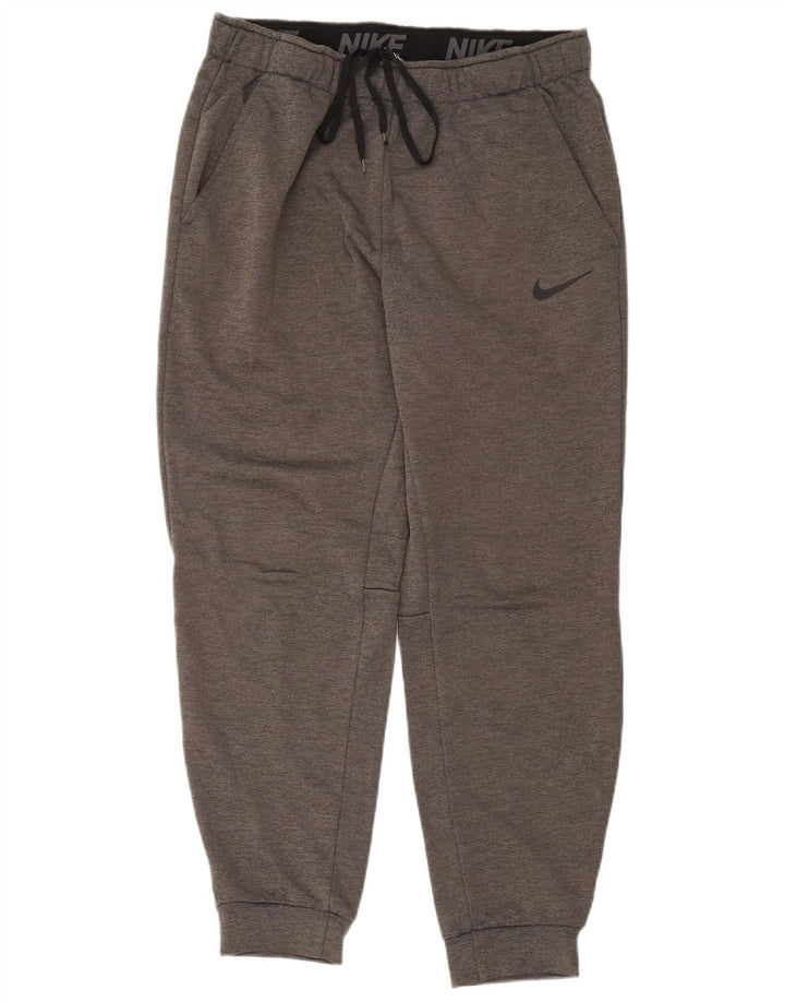 Nike muške Dri Fit standardne hlače za trčanje, veliki sivi poliester