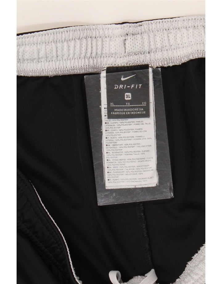 NIKE muške Dri Fit sportske kratke hlače XL crne boje od poliestera