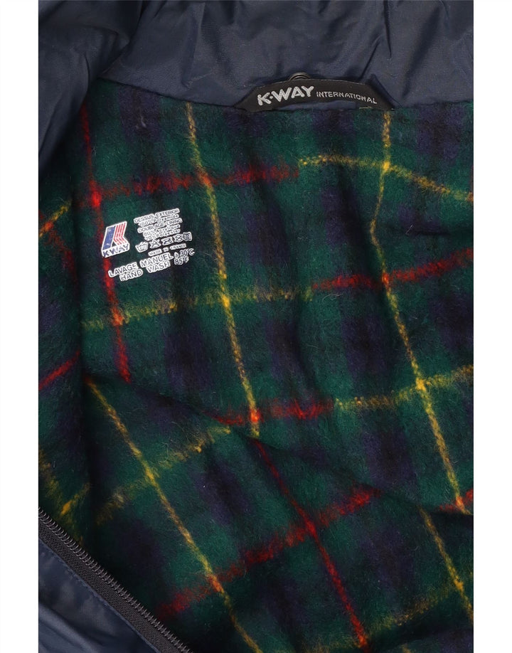 K-Way muška vjetrovka jakna UK 40 velika tamnoplava