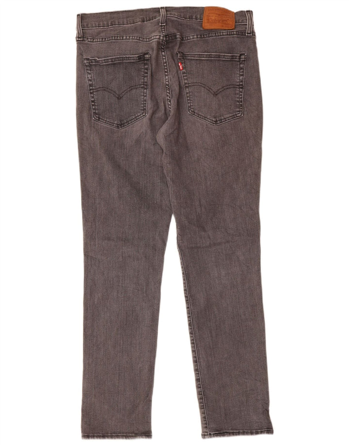 Levi's muške 511 uske traperice W36 L32 sivi pamuk