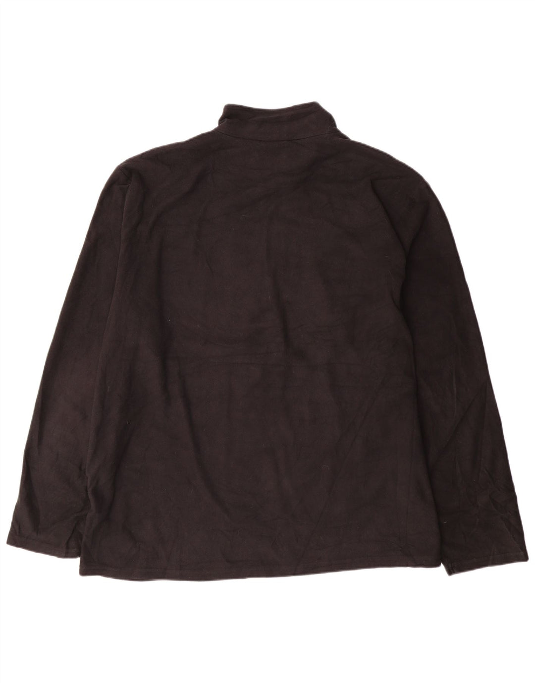 Mountain Warehouse muški džemper od flisa s patentnim izrezom 3XL crni