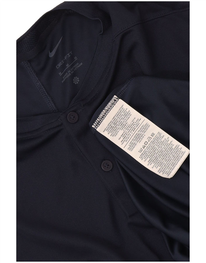 Nike Dri Fit T-Shirt Top Srednje tamnoplavi poliester
