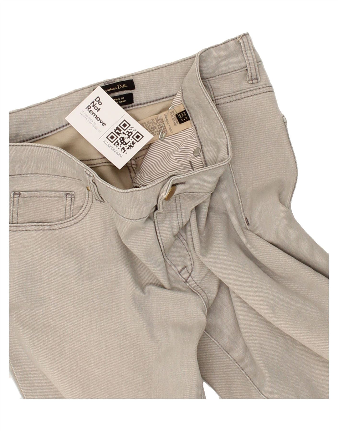 MASSIMO DUTTI Womens Skinny Jeans EU 40 Medium W30 L29 Grey Cotton Vintage Massimo Dutti and Second-Hand Massimo Dutti from Messina Hembry 