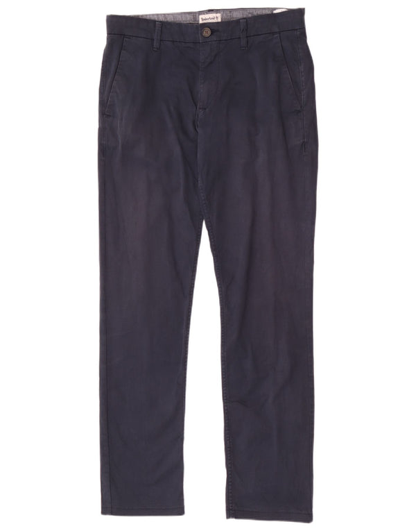Timberland muške ravne chino hlače W31 L31 tamnoplave