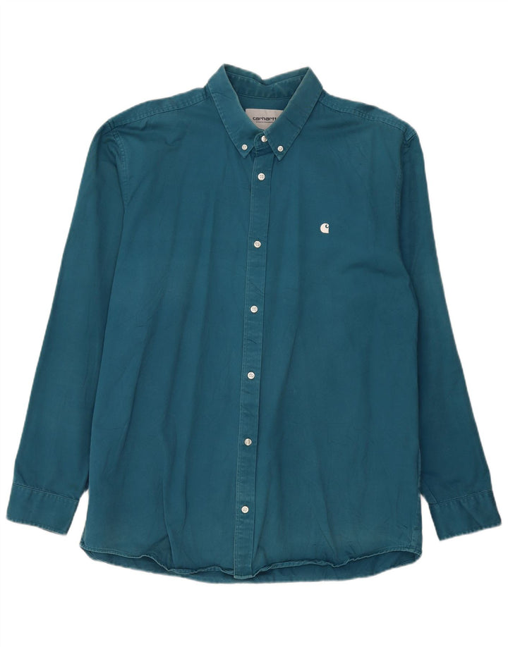 Carhartt muška košulja 2XL plavi pamuk