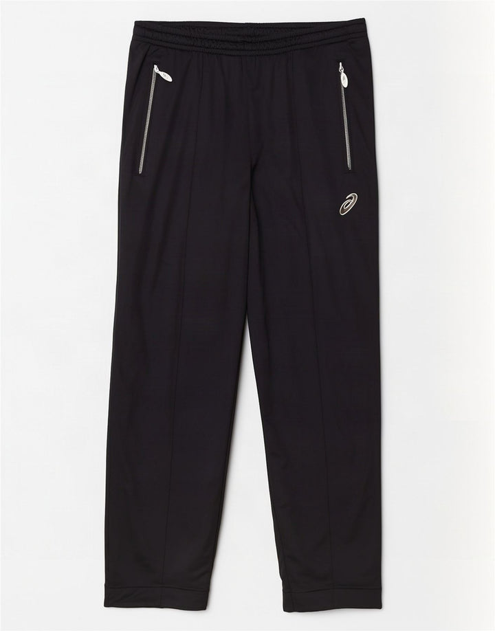 Velike crne muške trenirke Asics