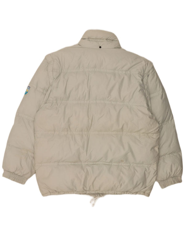 Martin's Mens Padded Jacket UK 42 XL White Cotton