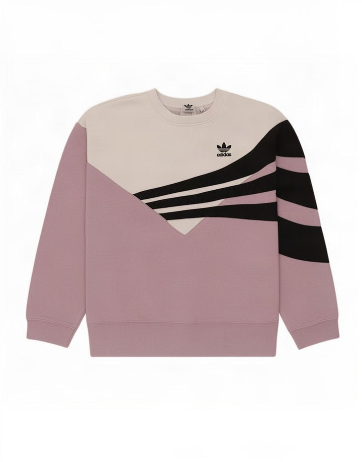 Adidas ženska majica prekomjerne veličine UK 14 srednje ružičaste boje