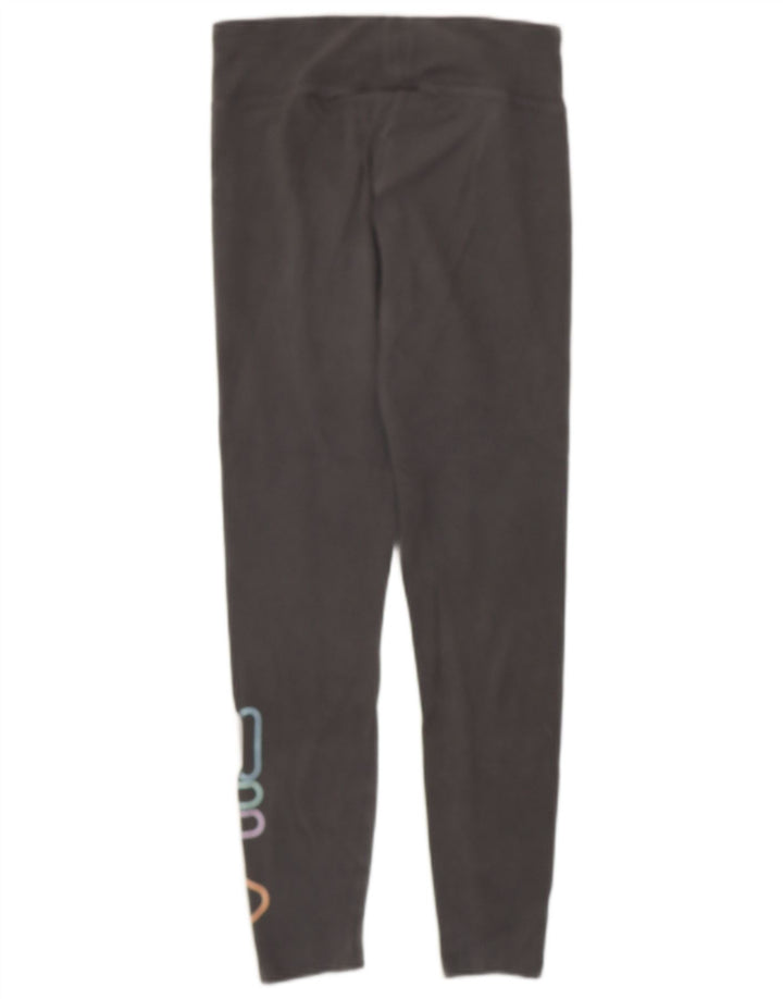 Fila ženske grafičke tajice UK 10 male sive pamučne