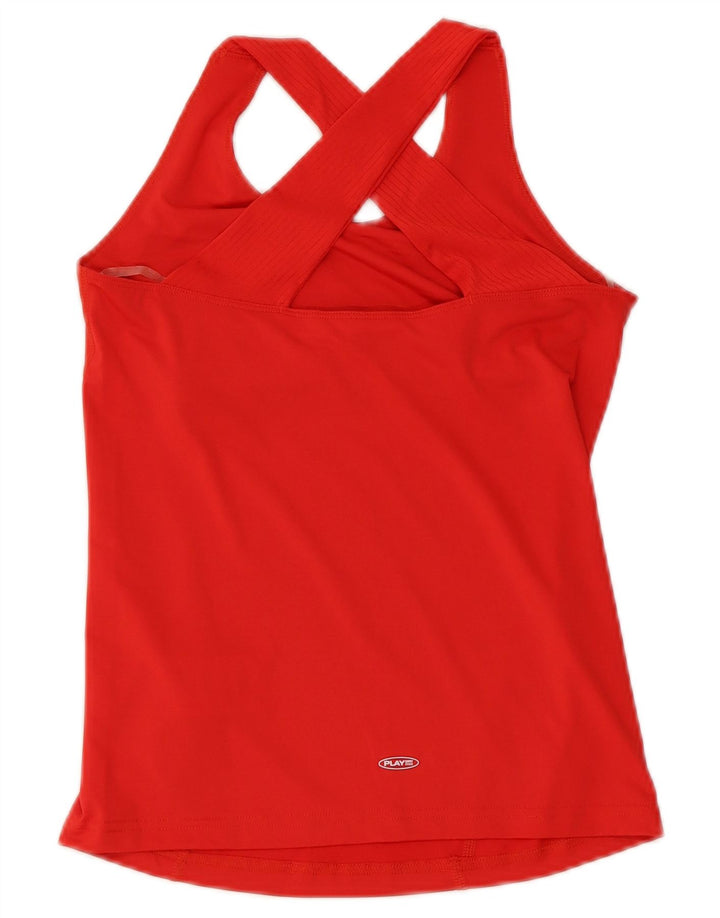 Reebok ženski prsluk UK 4 XS crveni poliester