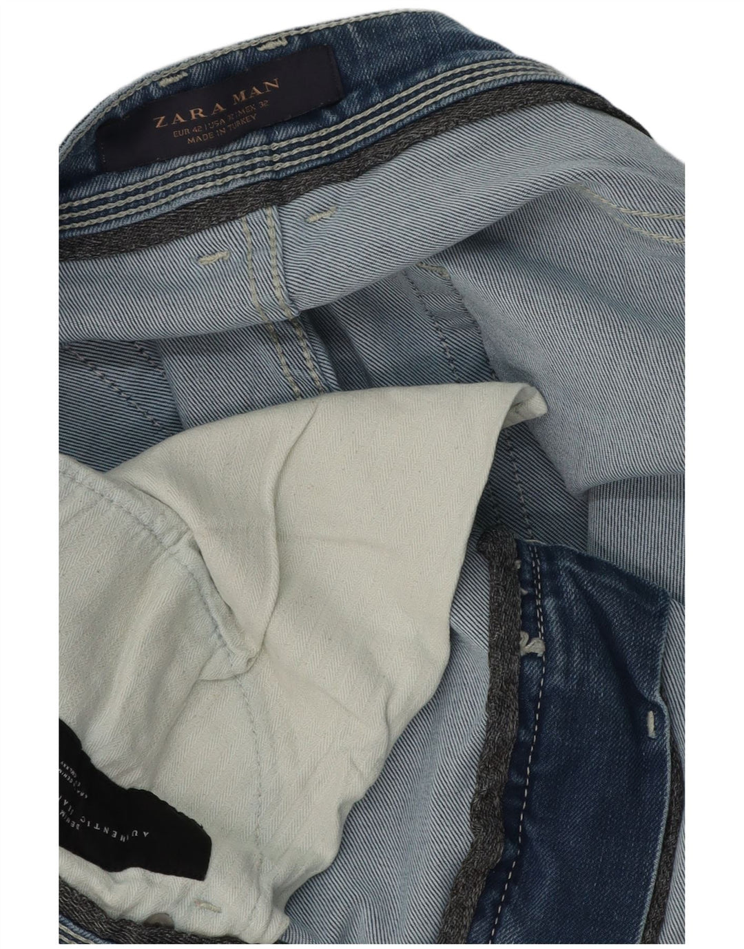 Zara muške uske traperice EU 42 Large W32 L26 Plave