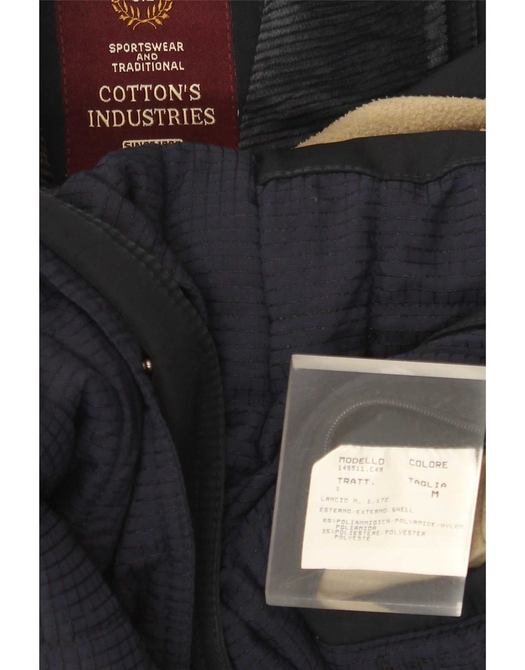 Cotton's Industries muška vjetrovka kaput UK 14 srednje tamnoplavi poliamid