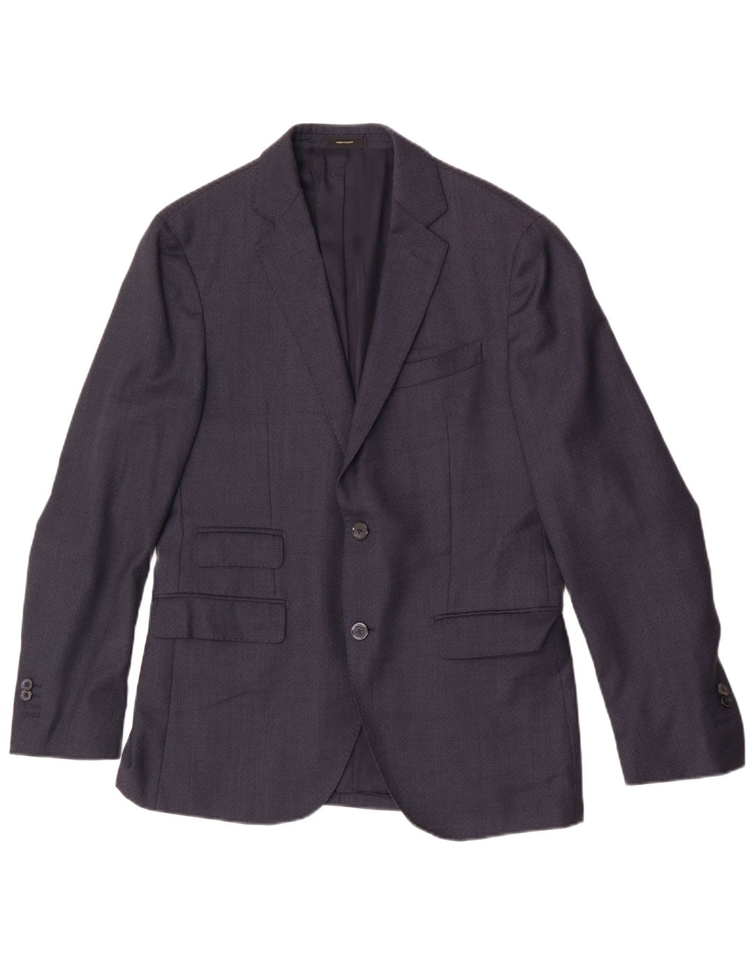 Massimo Dutti muška jakna s 2 gumba EU 50 srednje tamnoplava