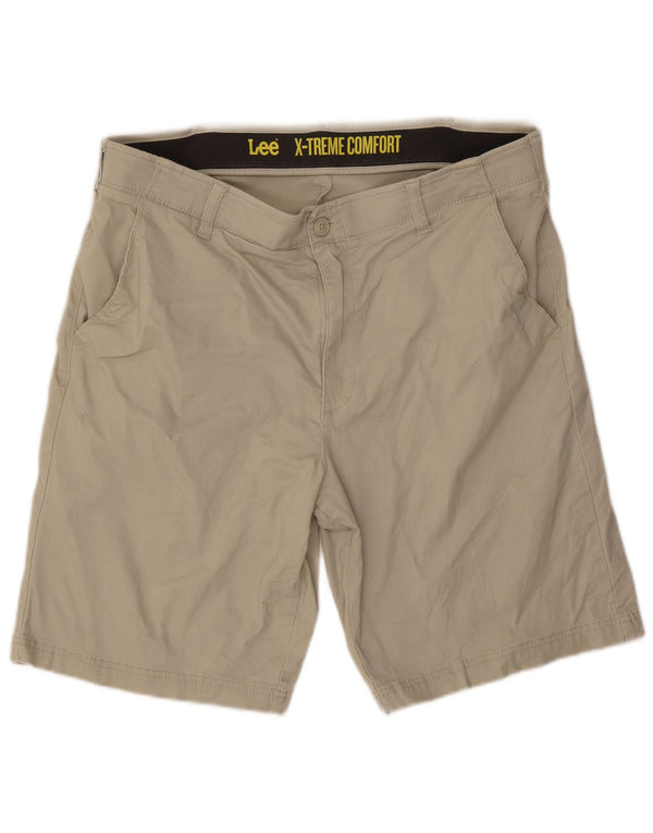 Lee muške kratke hlače X-treme Comfort Chino W38 XL bež pamuk