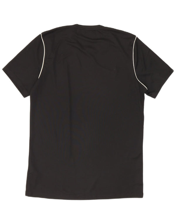 Nike Dri Fit majica kratkih rukava srednji crni poliester