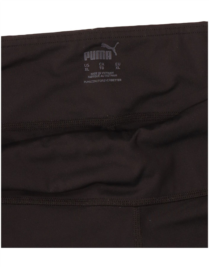 Puma ženske tajice UK 18 XL crne boje