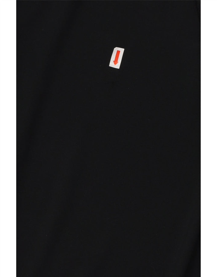 NIKE Ženska trenirka Dri Fit Zip Neck Top UK 10 Small Black