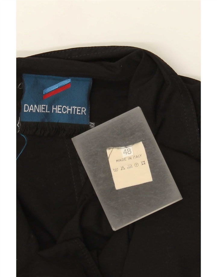 Daniel Hechter Ženska jakna s jednim gumbom IT 48 XL crni pamuk