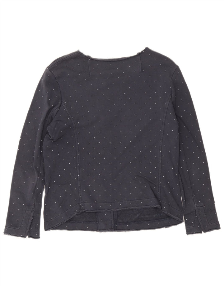 Sun68 Ženska uslužna jakna UK 10 Mala tamnoplava pamuk na točke