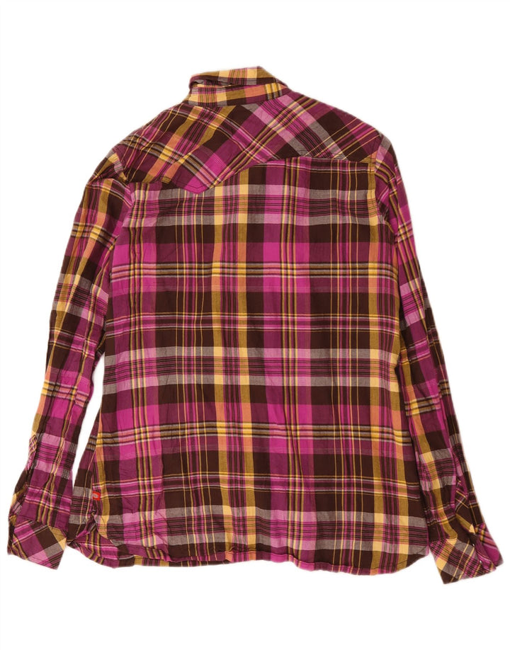 Dickies ženska košulja od flanela UK 16, pamuk, veliki raznobojni karirani komad