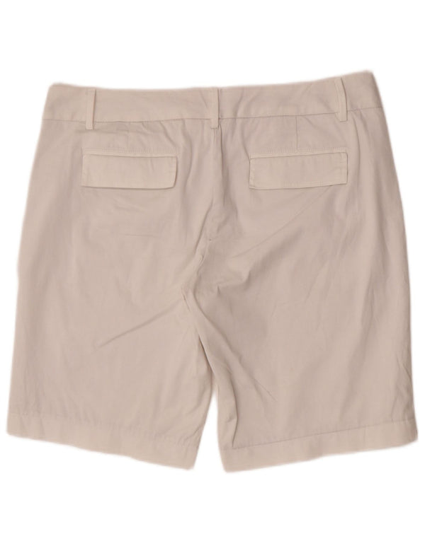 Banana Republic Ženske chino kratke hlače US 12 Large W32 Bijeli pamuk