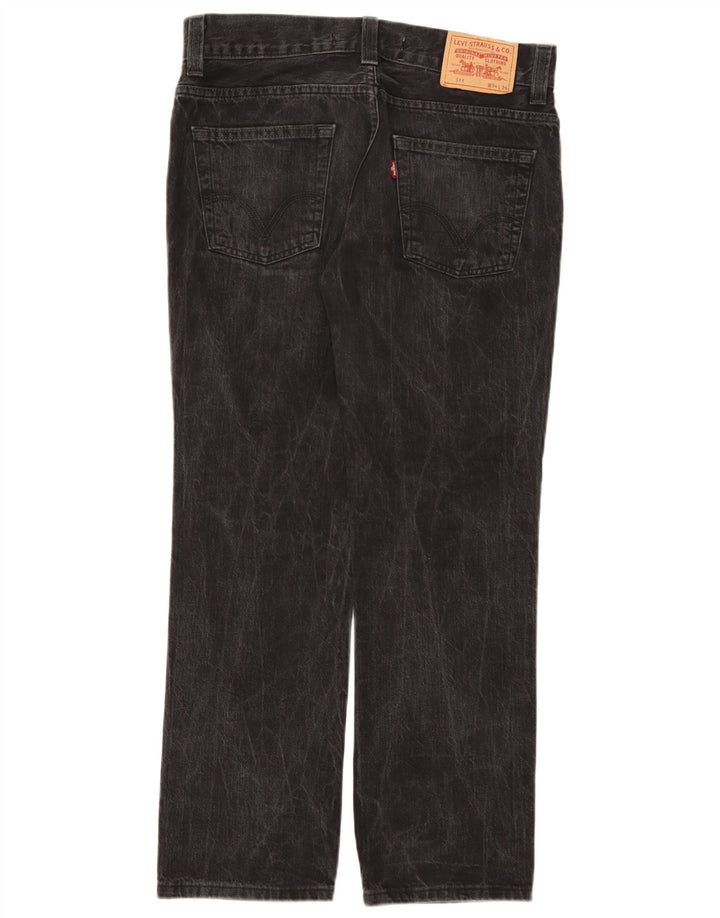 Levi's muške 511 uske traperice W34 L34 crni pamuk