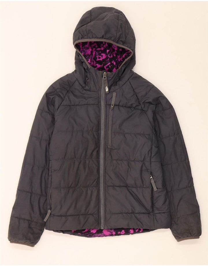 The North Face Girls Reverzibilna jakna s kapuljačom 9-10 godina srednje crna