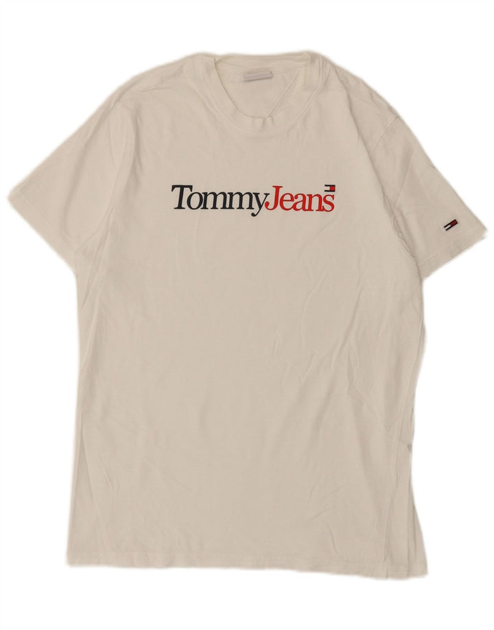 Tommy Hilfiger Majica kratkih rukava s grafičkim motivima, mala bijela